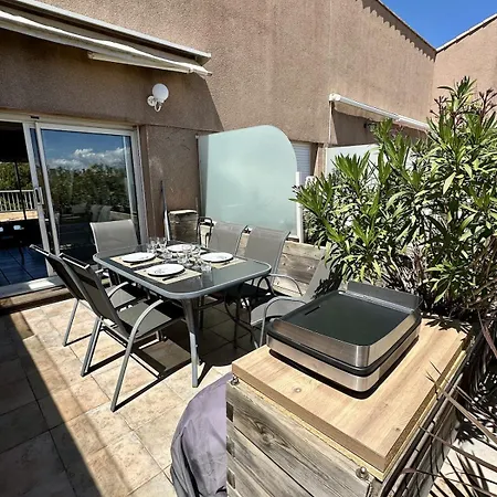 Le Rooftop Azur 6 Pers Triplex Vue * Hyères