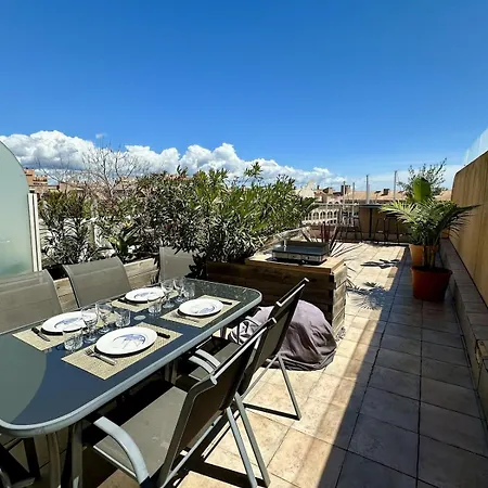 Le Rooftop Azur 6 Pers Triplex Vue Appartement